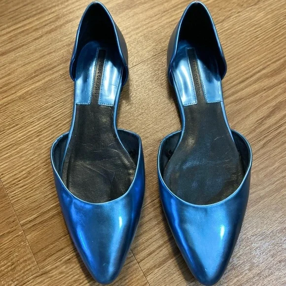 Zara blue flats shoes - Picture 3 of 11